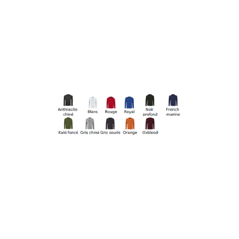 TEE-SHIRT MANCHES LONGUES IMPERIAL SOL'S