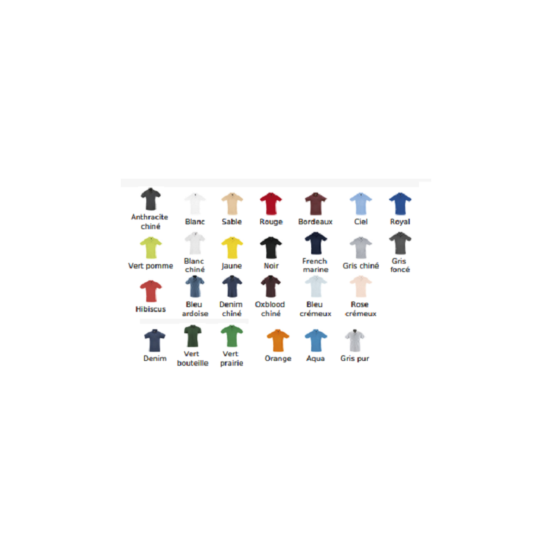 POLO MANCHES COURTES PERFECT SOL'S