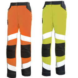 PANTALON HV FLUO TECH FEMME...