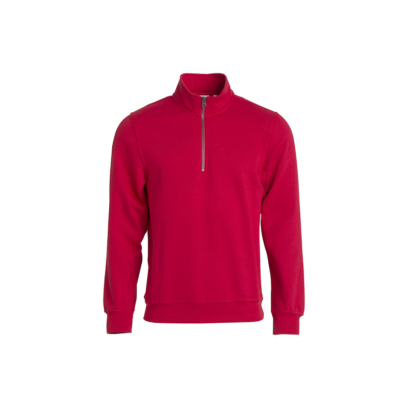 SWEAT COL ZIPPÉ 280gr CLIQUE
