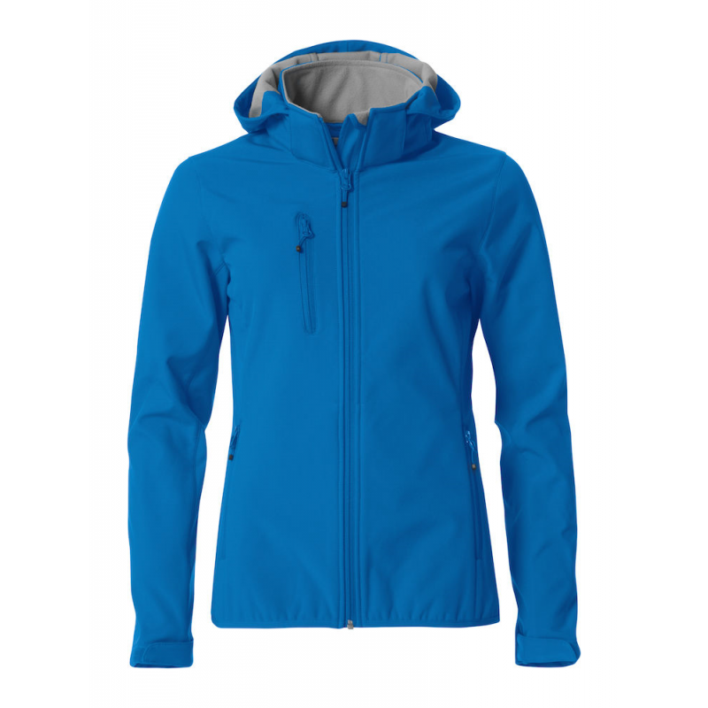 VESTE SOFTSHELL À CAPUCHE FEMME CLIQUE