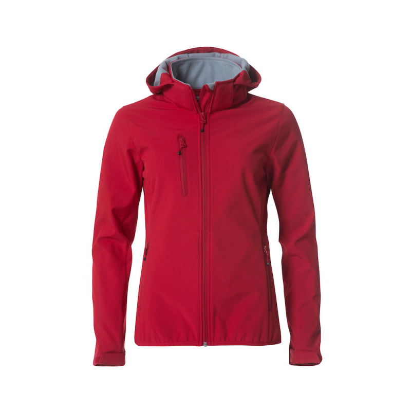 VESTE SOFTSHELL À CAPUCHE FEMME CLIQUE