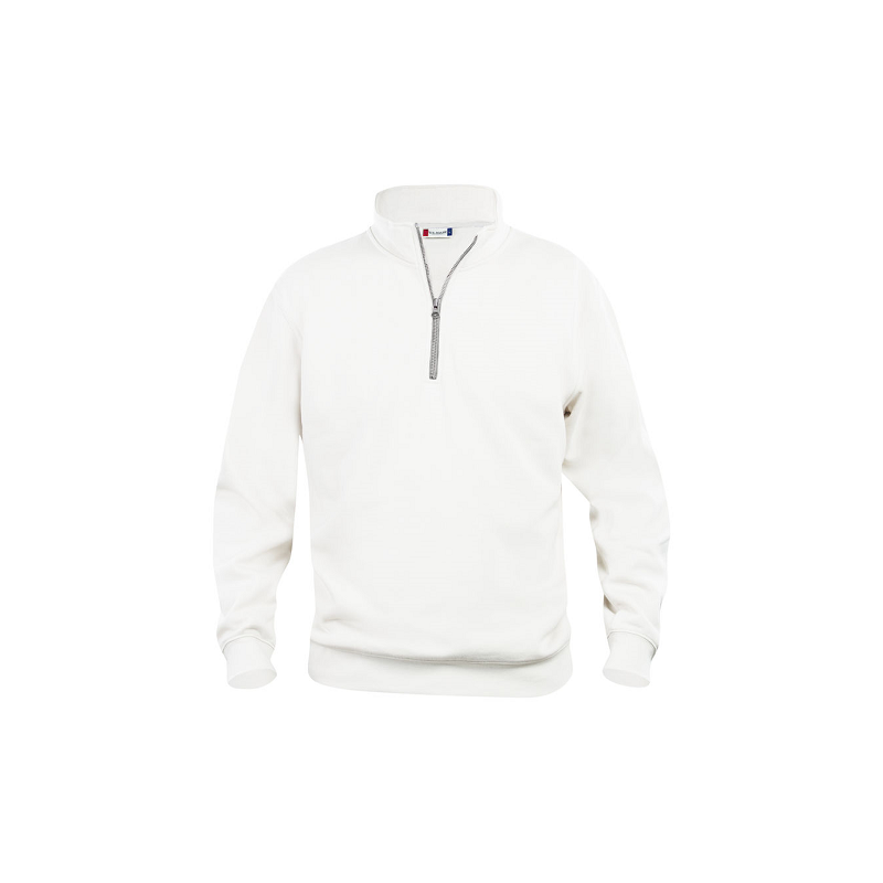 SWEAT COL ZIPPÉ 280gr CLIQUE