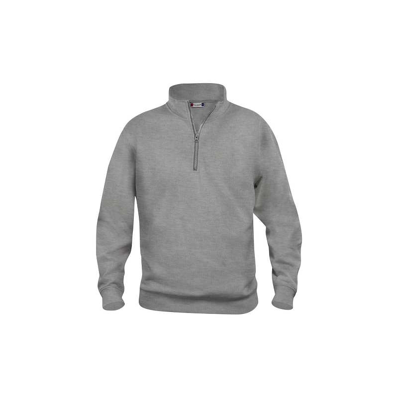 SWEAT COL ZIPPÉ 280gr CLIQUE