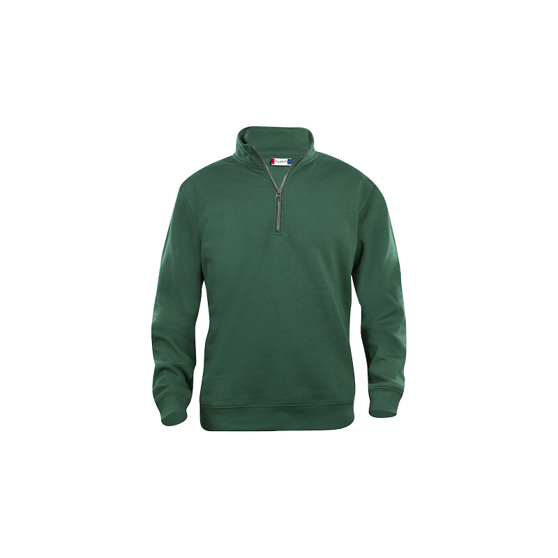 SWEAT COL ZIPPÉ 280gr CLIQUE