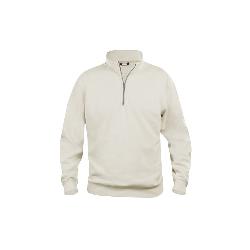 SWEAT COL ZIPPÉ 280gr CLIQUE
