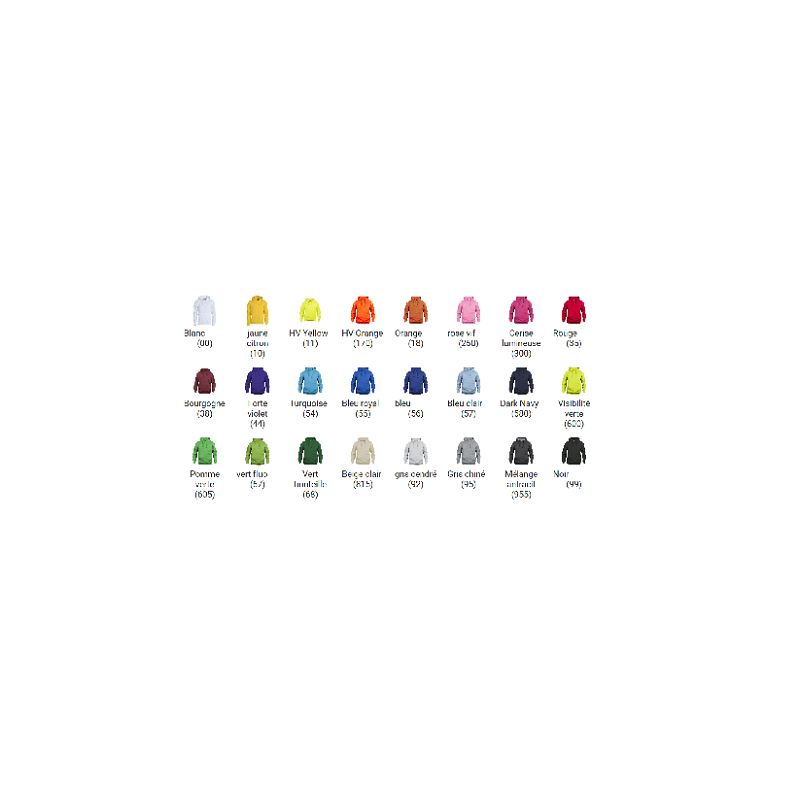 VESTE À CAPUCHE 280gr CLIQUE