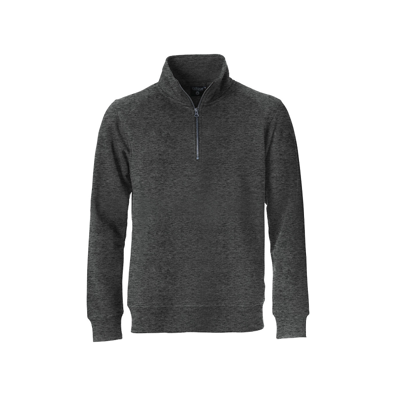 SWEAT COL ZIPPÉ 300gr CLIQUE