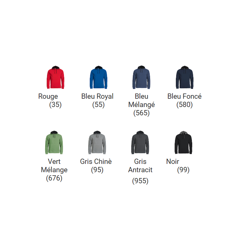 SWEAT À CAPUCHE 300gr CLIQUE