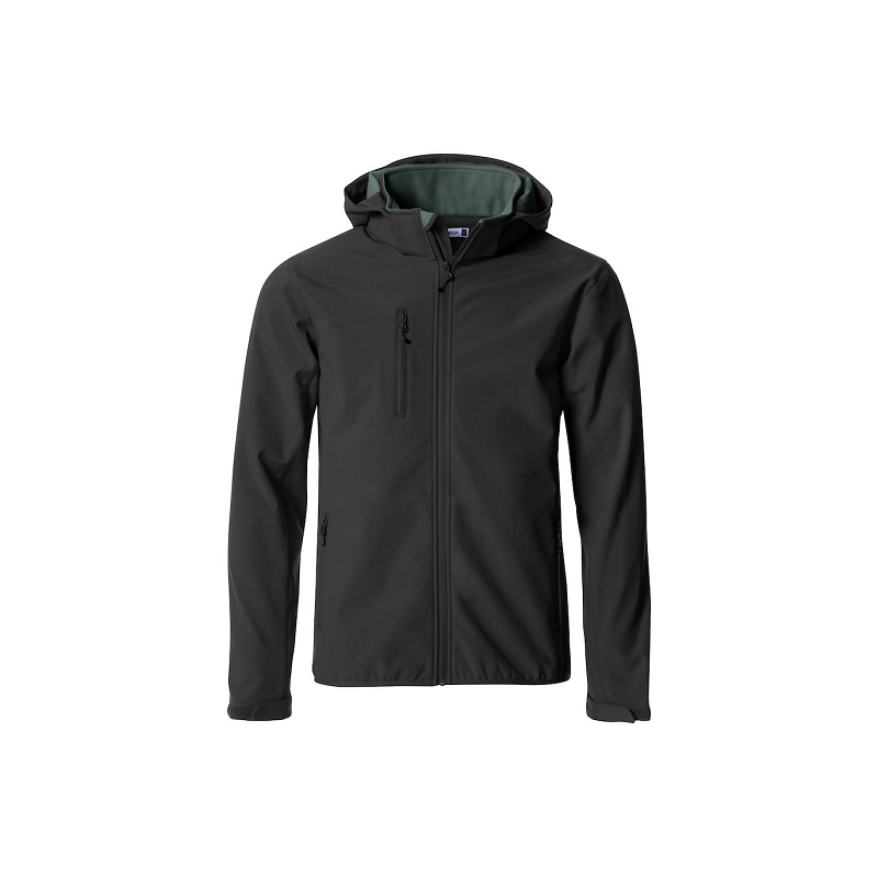 VESTE SOFTSHELL À CAPUCHE CLIQUE