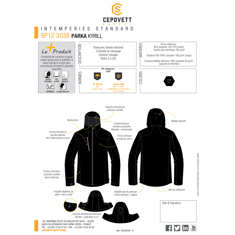 PARKA KYRILL CEPOVETT