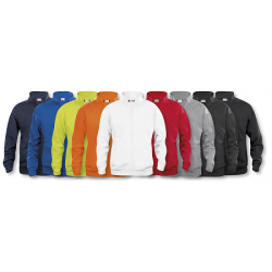 VESTE  ZIPPÉE  280gr CLIQUE